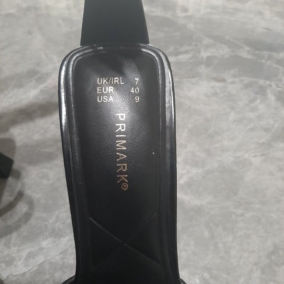 Primark Women's Stilettos Heel Sandals Ankle Strap Work Dress Shoes Size 9 - Picture 4 of 5